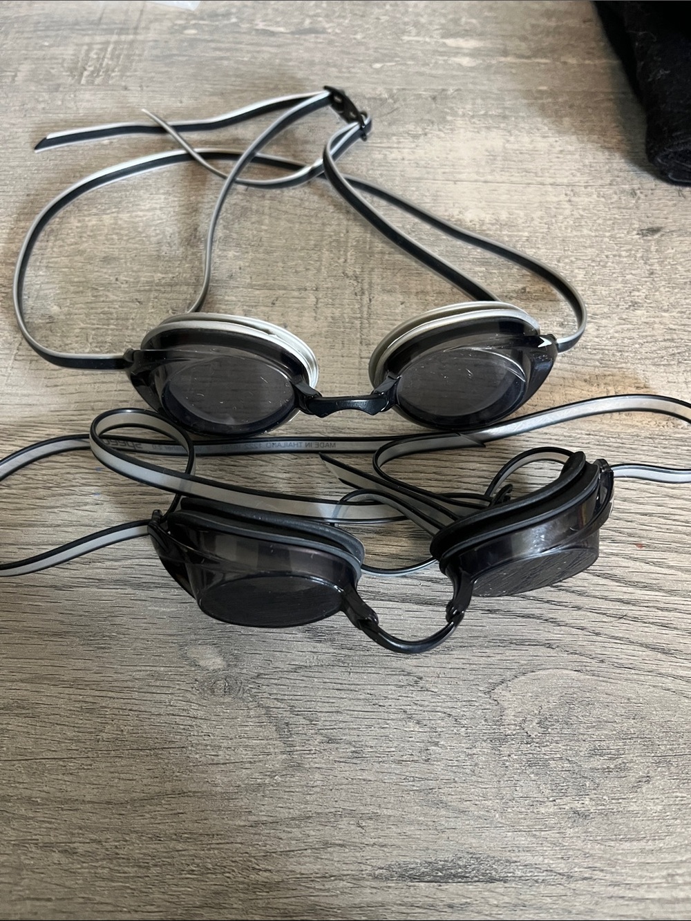 Speedo Black Swim Goggles (Pair)